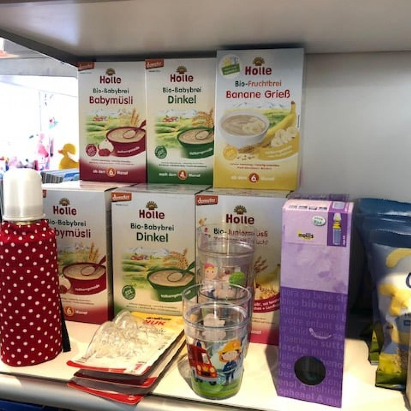 Bio-Babynahrung ist bei Naturprodukte Staltner in Lembach erhältlich.