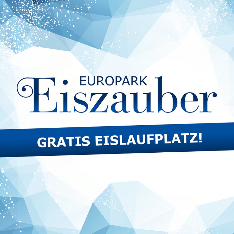 Eiszauber beim Europark Salzburg. 