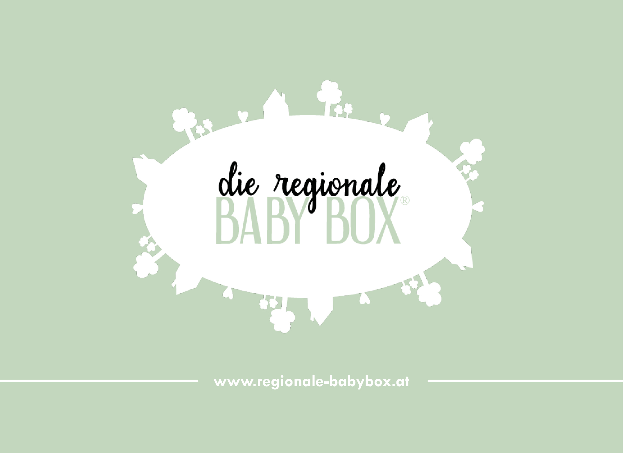 grünes Logo regionale Babybox