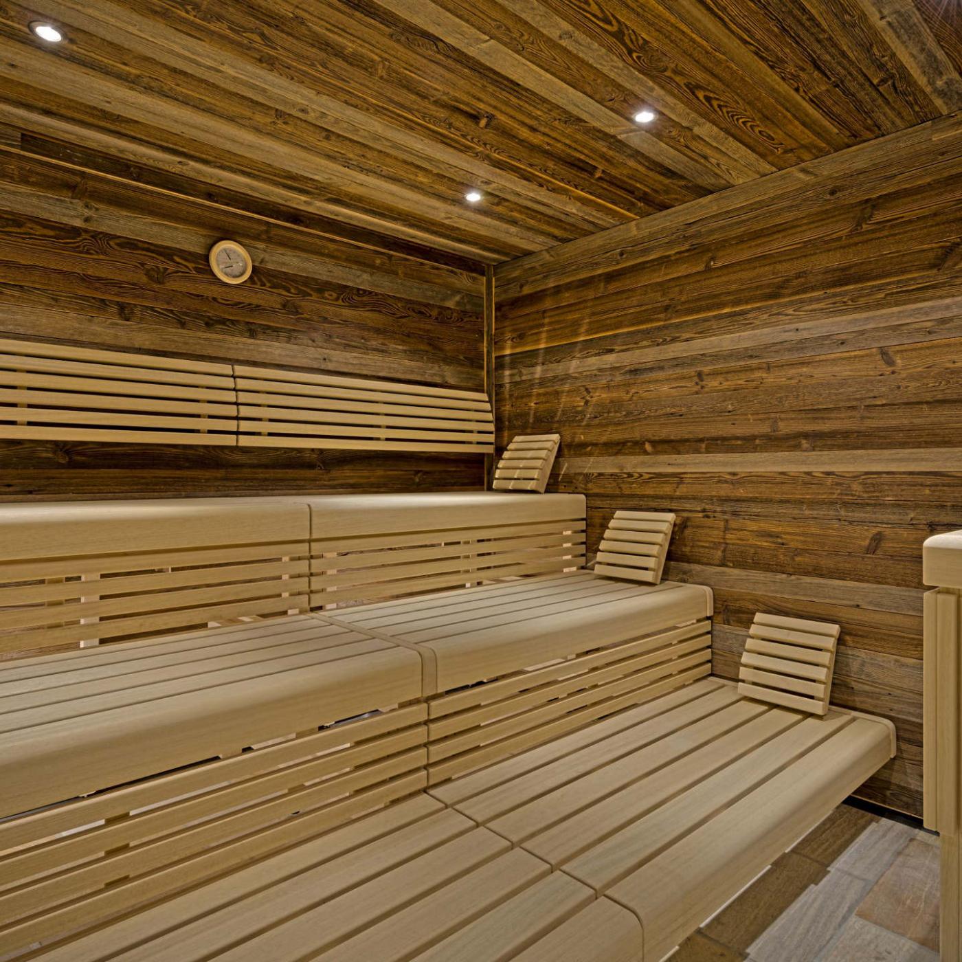 Sauna im Hotel Kristall in Grossarl.