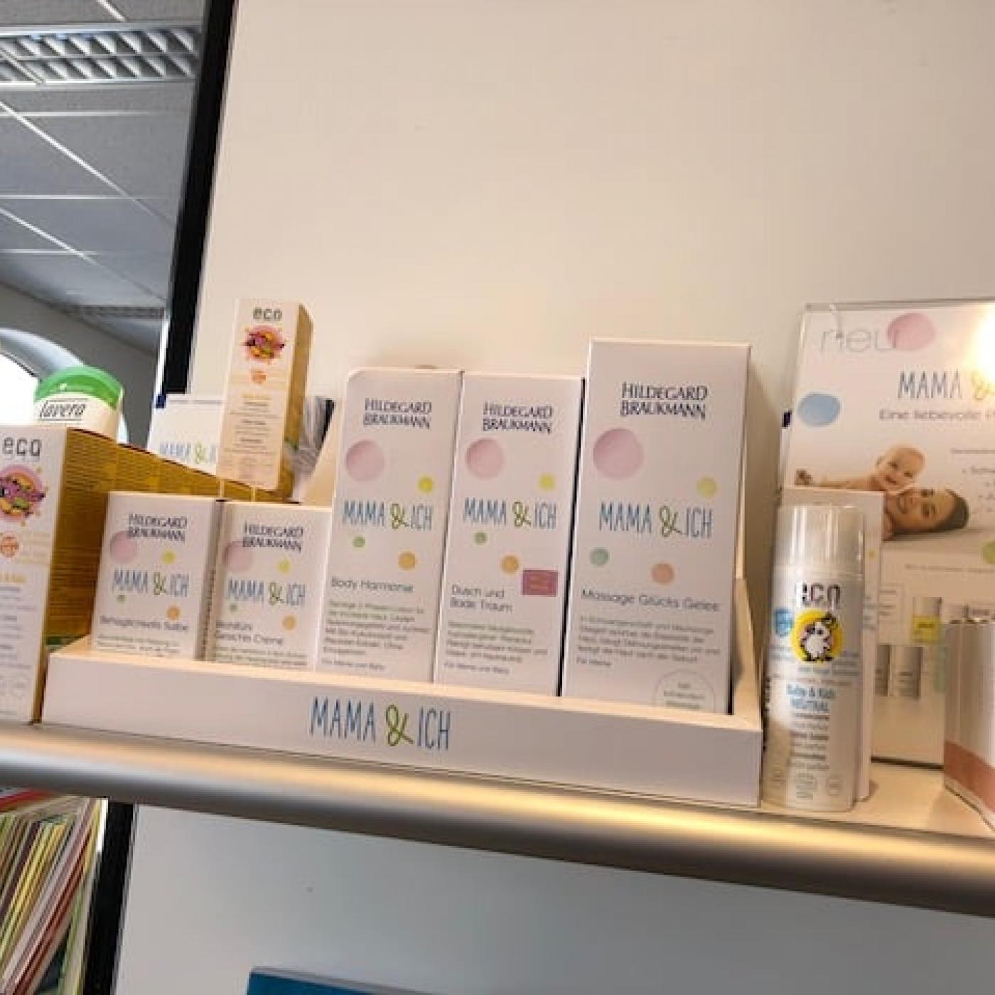 Babypflegeprodukte der Marke Mum.