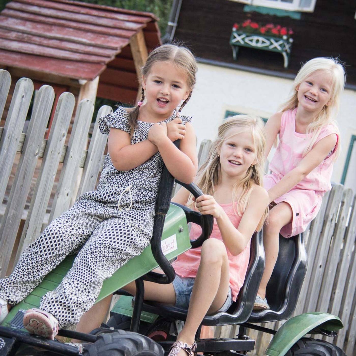 Kinder lieben Urlaub im Familienresort Reslwirt in Flachau.