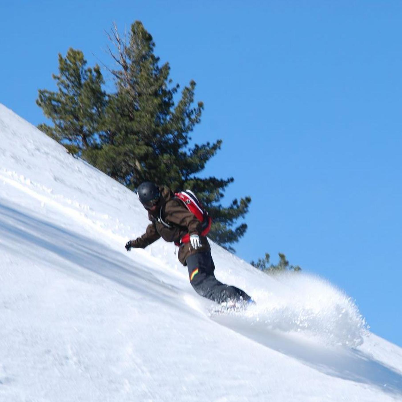 Snowboard Kurs in der Skischule Gosau.