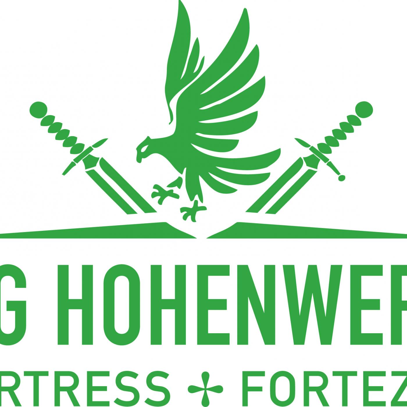 Logo Burg Hohenwerfen. 