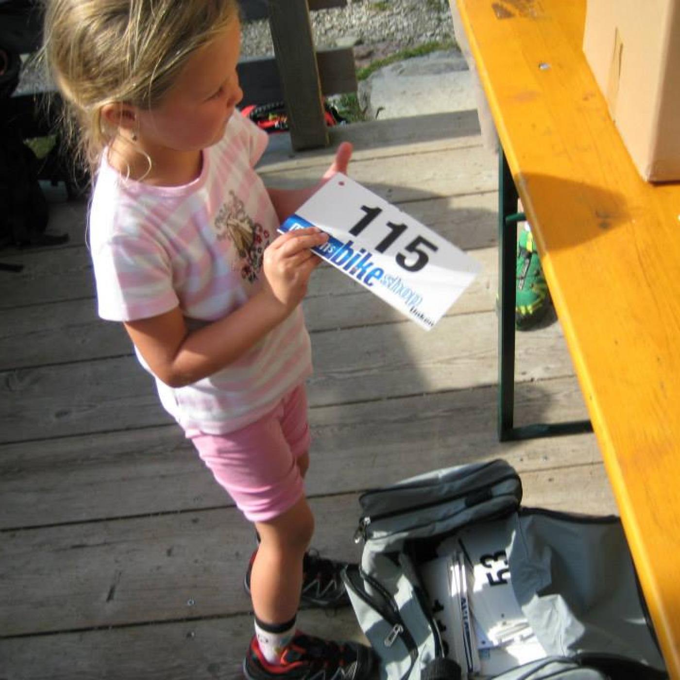 Kinderradrennen bei Martins Bikeshop in Unken.