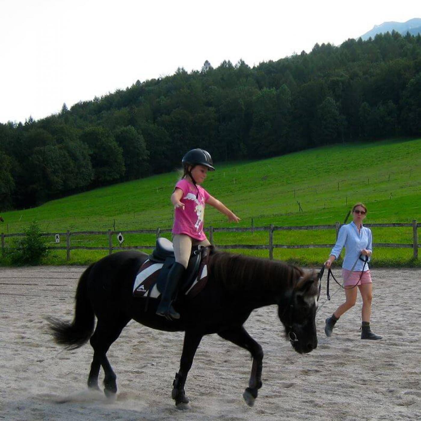Longestunde im Ponyclub Salzburg.