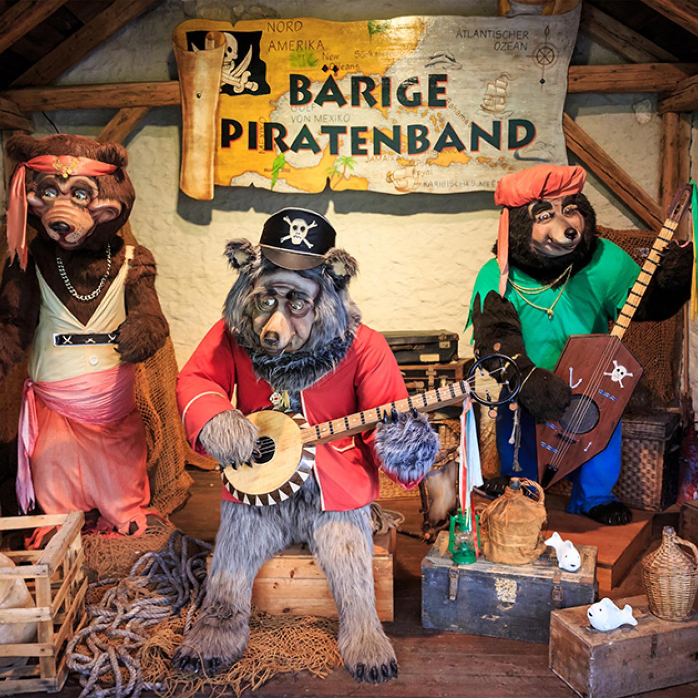 Bärige Piraten im Familypark in St. Margarethen Burgenland.
