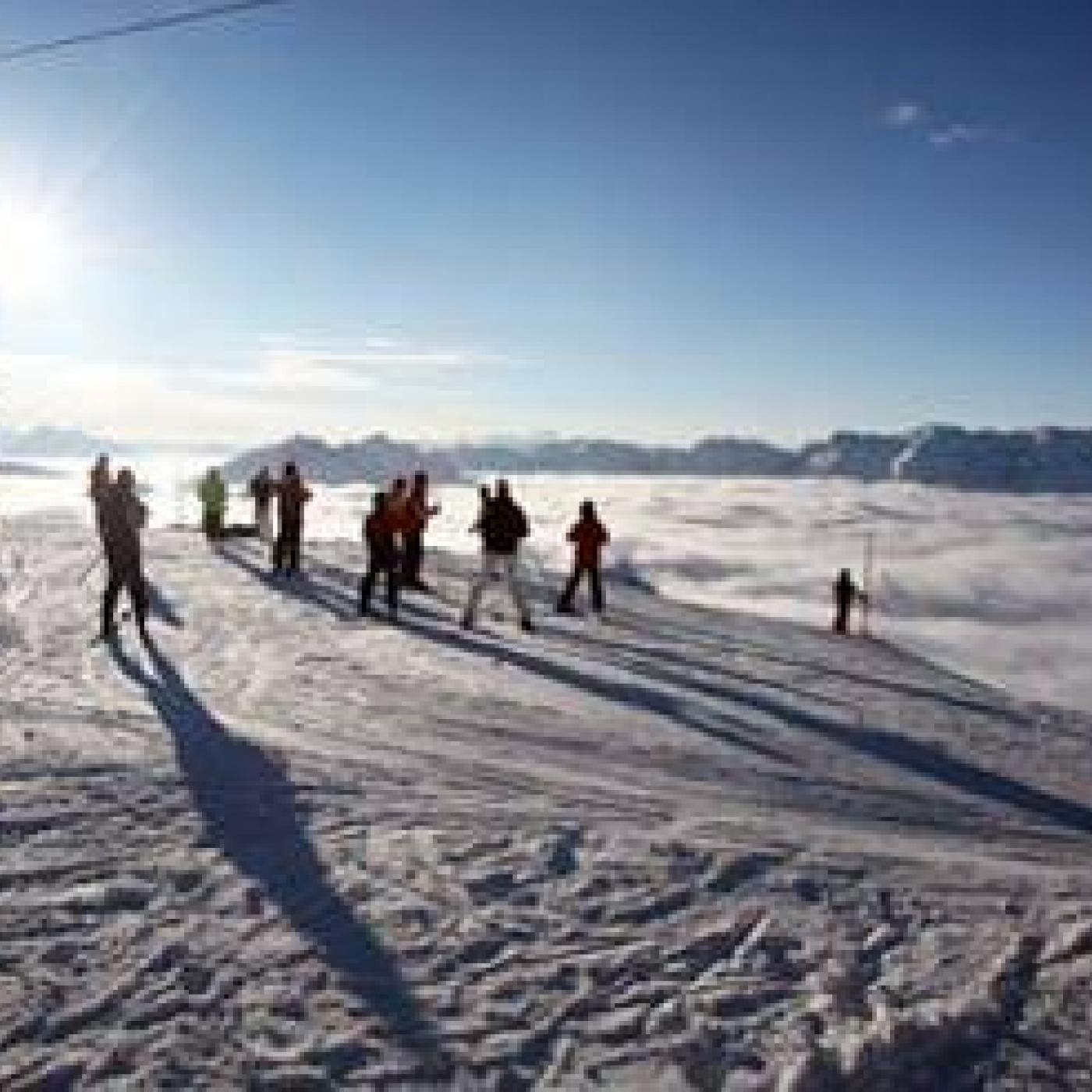 Langlaufkurs für Kinder in der Wintersportschule Stodertal.
