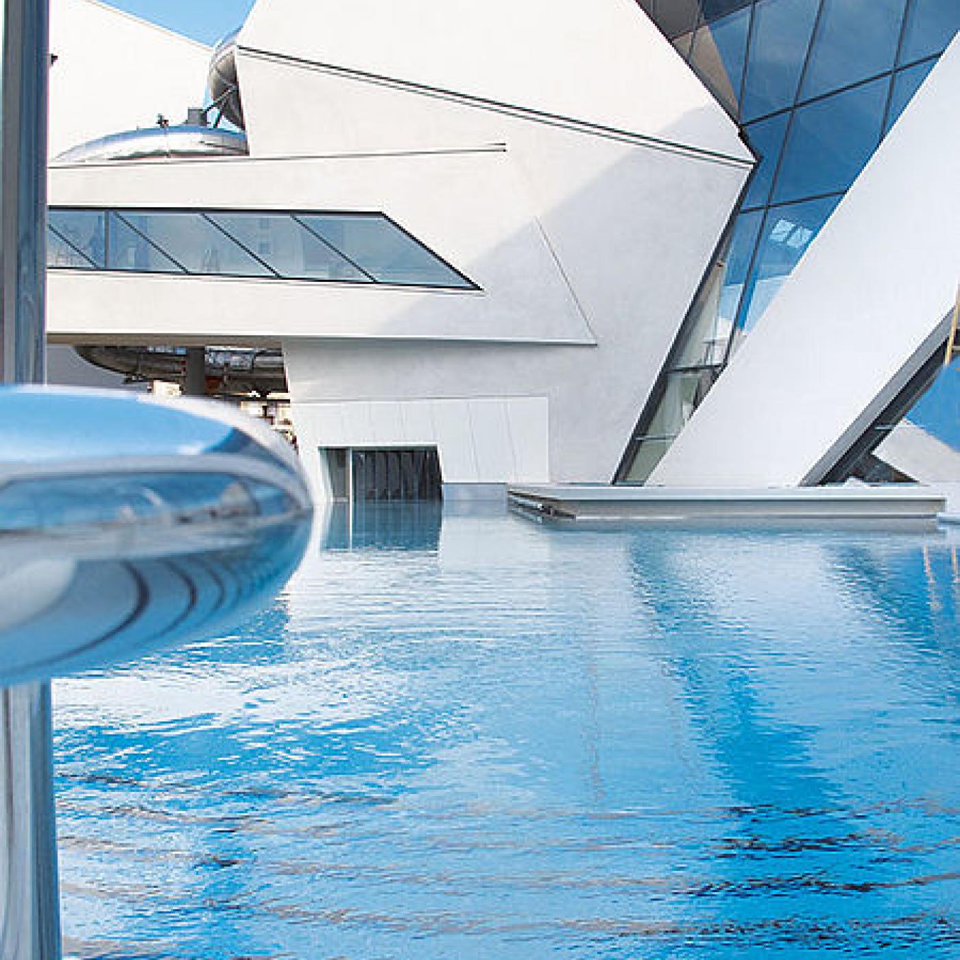 Freibecken in der Kärnten Therme.