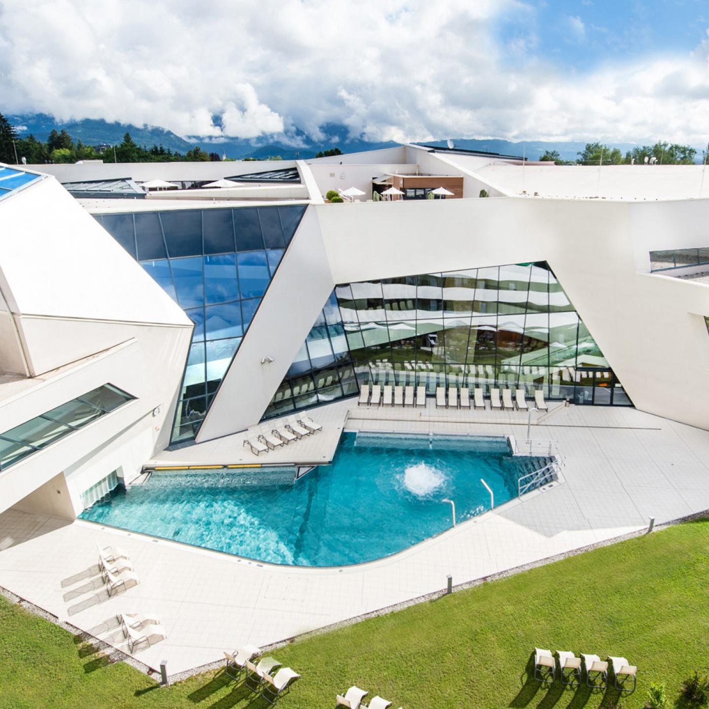 Aussenansicht Kärnten Therme.