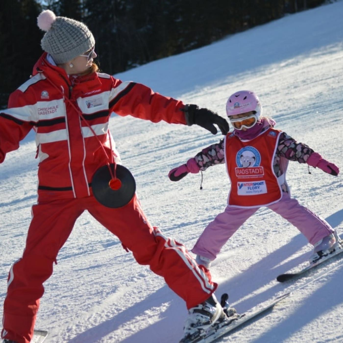 Kinderskikurs in der Schi- und Snowboardschule Radstadt.