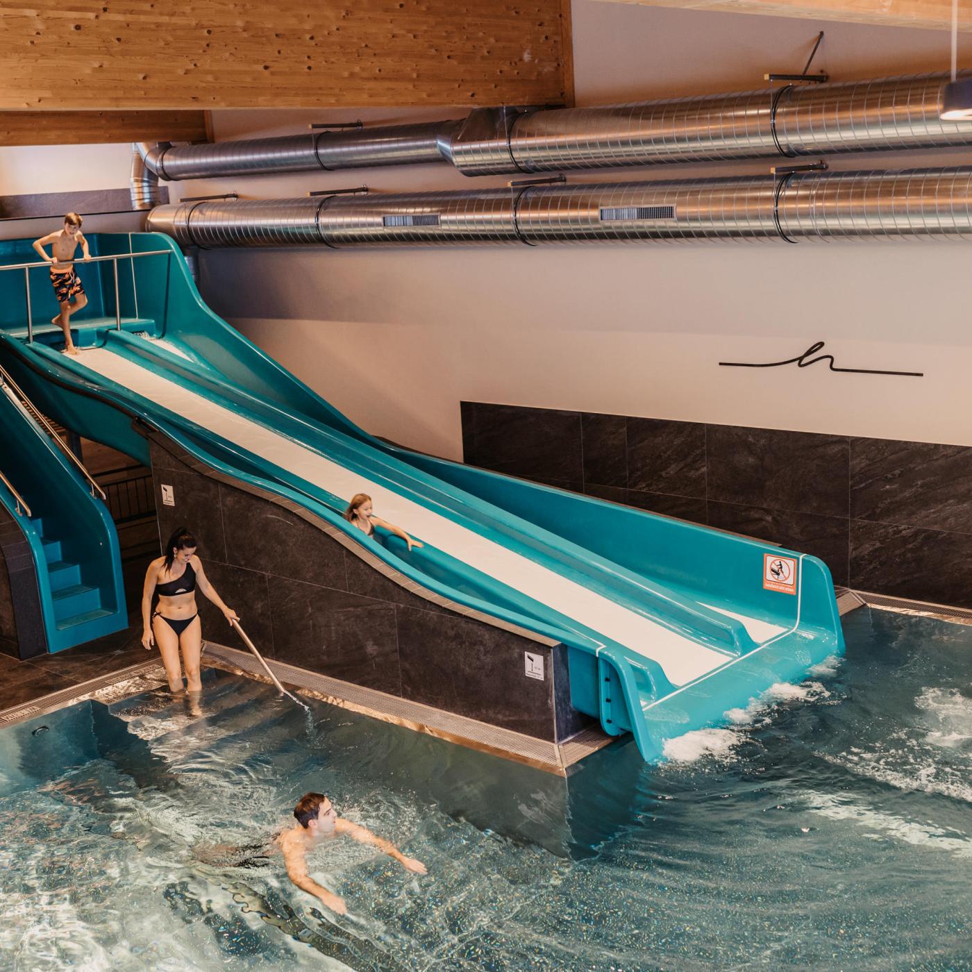 Wasserrutsche Indoor