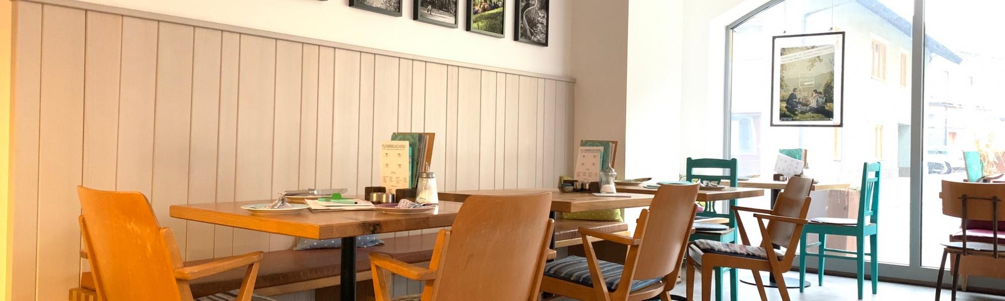 Kinderfreundliches Café Kubus in Kuchl.