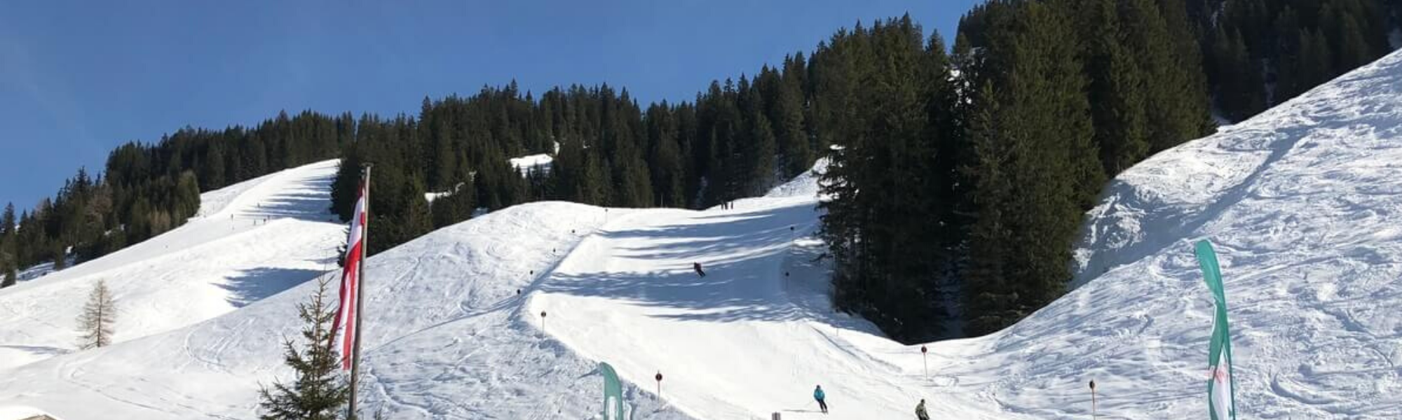 Skifahren am Hochkönig. 